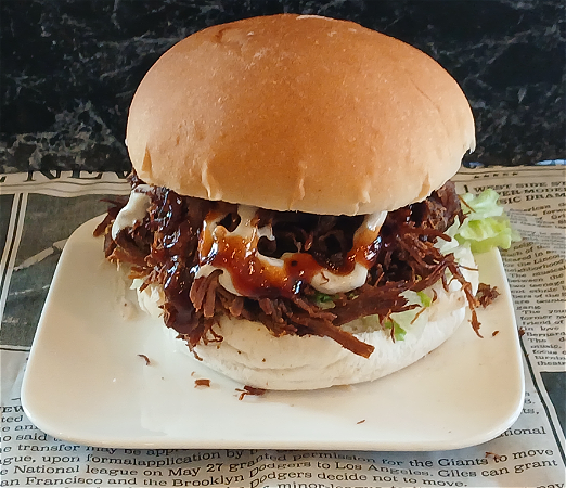 Broodje Pulled beef