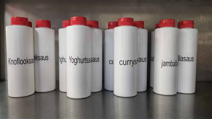 0.5 liter Currysaus