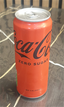 Cola zero sugar