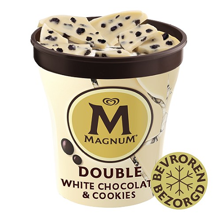 Magnum double white chocolate cookie 440ml
