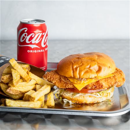 Mess Hot&Spicy chickenburger Menu