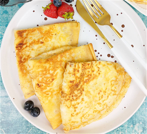 Naleśnik z serem waniliowym 