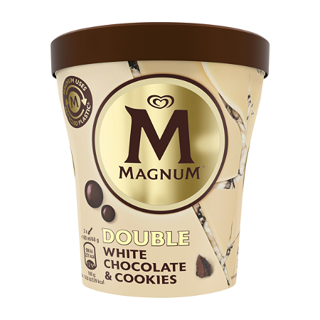 Magnum double white chocolate cookies 