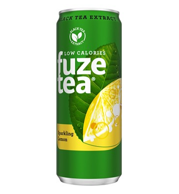 Fuze Tea Sparkling Lemon 330ml