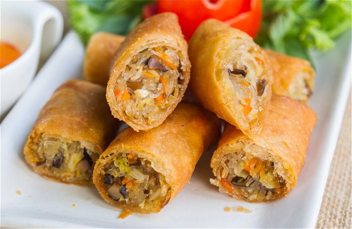 Vegetrian Spring Roll