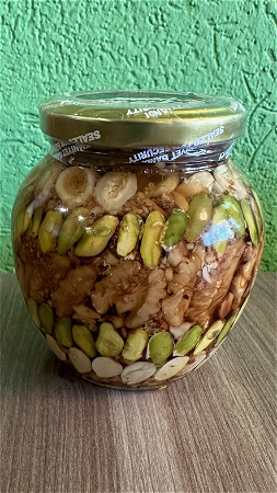 Syrische honing met noten