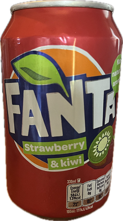 fanta strawberry & kiwi