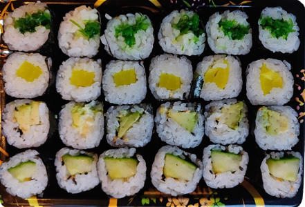 Sushi Box Vega Maki Mix 24 Stuks
