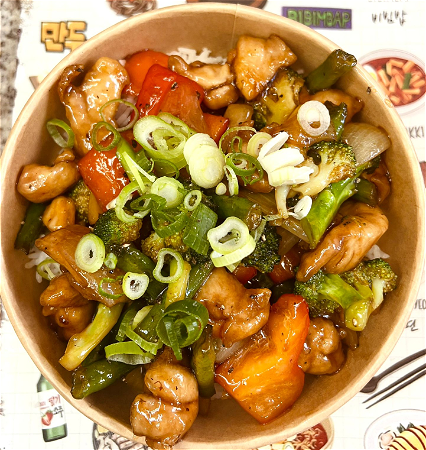 Spicy Teriyaki Chicken(Wok)