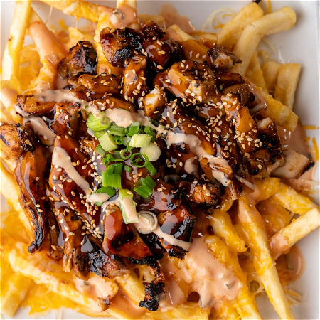 NEW TERIYAKI AJAM FRIES BOX 