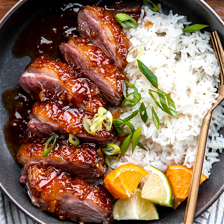 NEW HOI SIN DUCK RICE BOWL