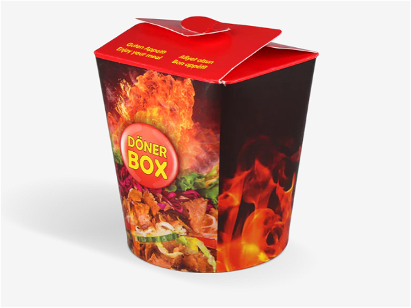 Doner Box met kaas 