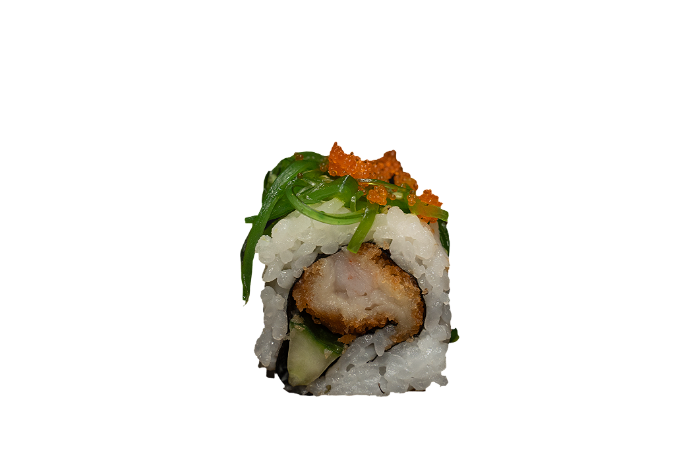 Wakame ebi tempura maki