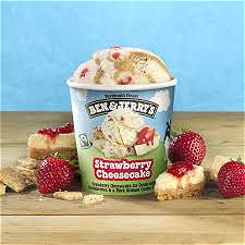 Ben & Jerry’s 100 ml strawberry cheesecake