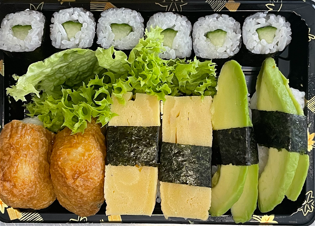 Veg Sushi (12 st.) - 1 pers.
