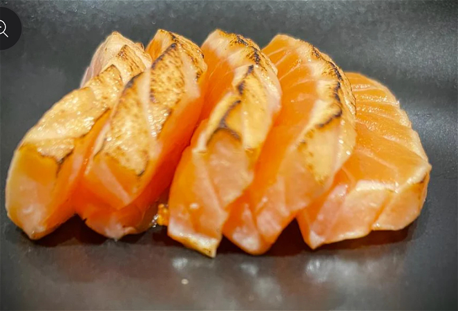 Sashimi Flamed Zalm  (6st)