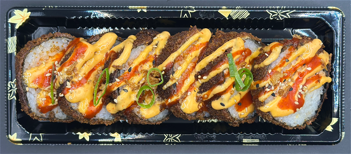 Spicy Crispy  Ebi Roll (6 st)