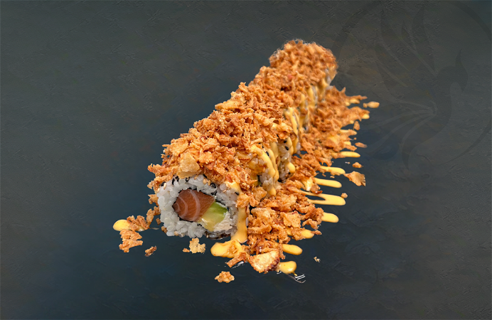 Crunchy Zalm Roll ( 8 st.)