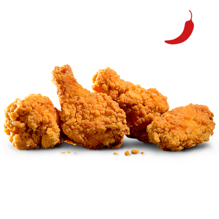 Fried chicken hot wings 15 stuks