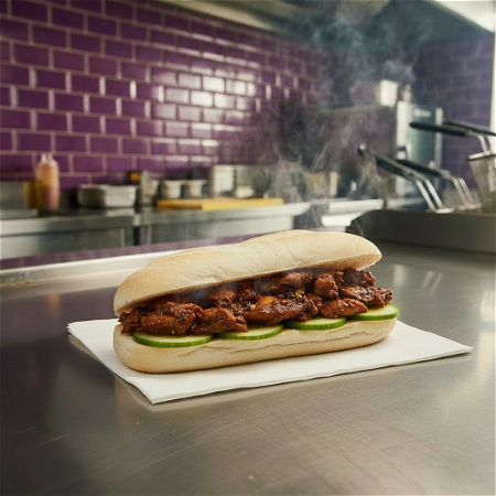 Sandwich ketjap chicken 