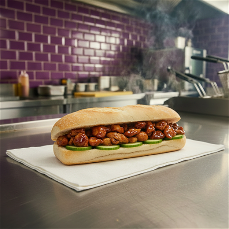 Sandwich hot chicken 