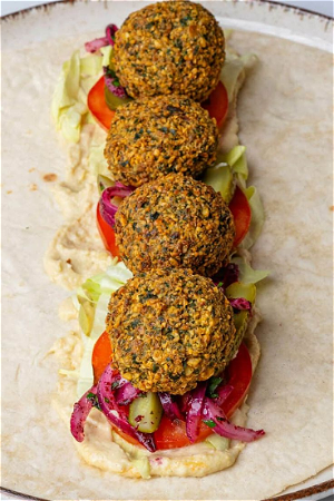  pita Wrap falafal