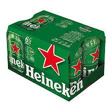 6-pack Heineken 330ml