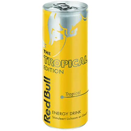 Red Bull Energy Drink tropical 250ml (geel)