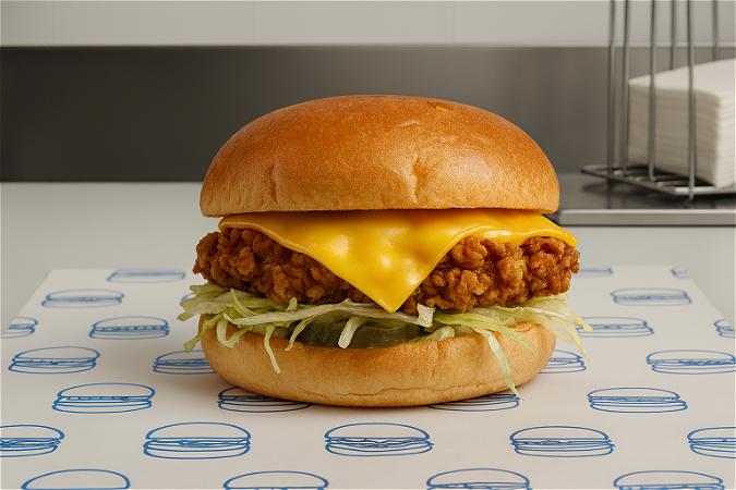 Drip chick special burger