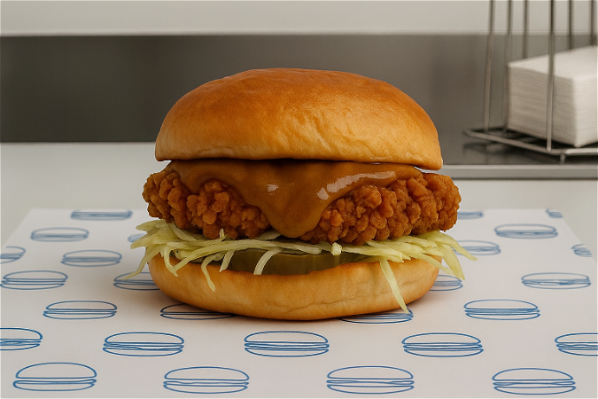 Peanut lover chick burger