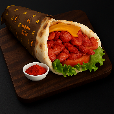 Cheese-Naan Chicken
