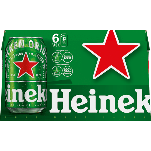 Heineken 6-pack blik 330ml