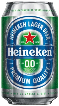 Heineken 0.0 blik 330ml