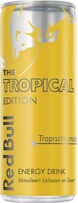Red Bull Tropical Edition Tropisch Fruit blik 250ml