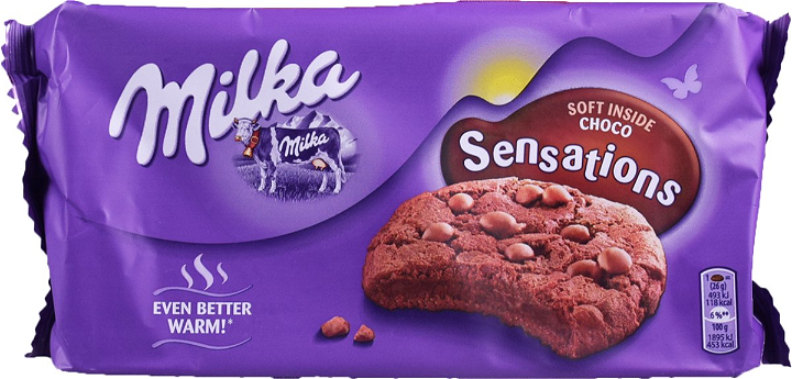 Milka Sensations Dark Cookies 6x