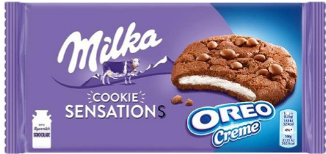 Milka Sensations Oreo Creme Cookies 6x
