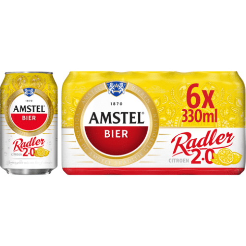 Amstel Radler 2.0 6-pack blik 330ml