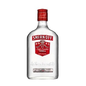 1 fles Smirnoff Vodka 0.35 liter