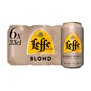 1 sixpack Leffe Blond