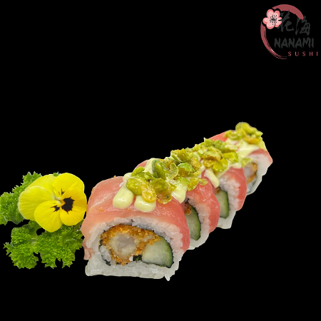 Crunchy wasabi tuna Roll 4st