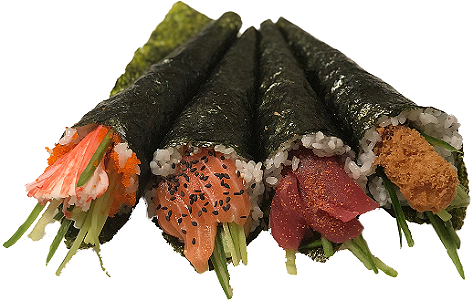 Temaki mix (4 stuks)