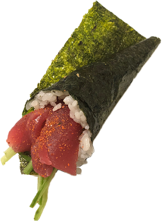 Spicy tuna temaki