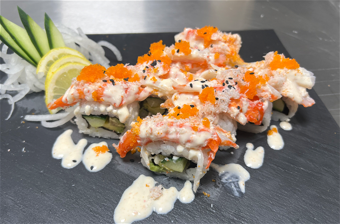 Snow crab roll