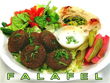 Schotel falafel Groot