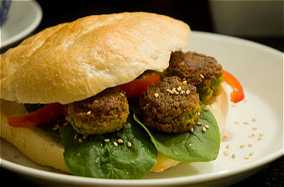 Broodje falafel