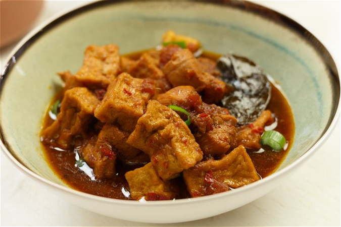 Familie diner ajam boemboe bali