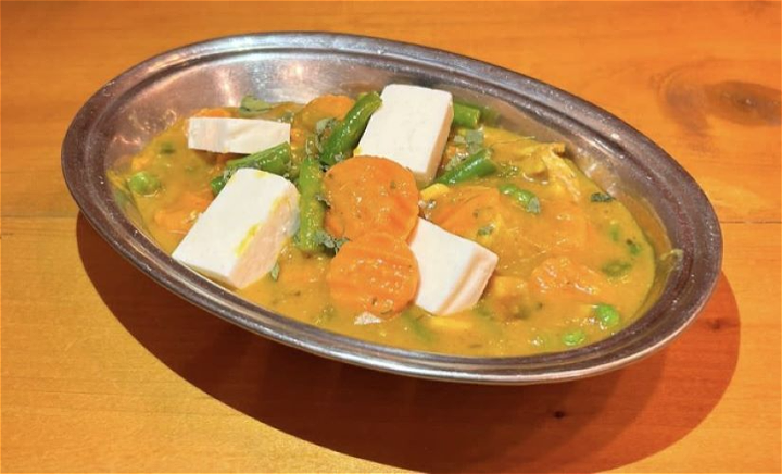 Sabzi Paneer (Nieuw) Vegetarisch