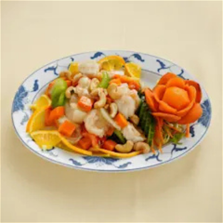 Chinese garnalen cashewnoten