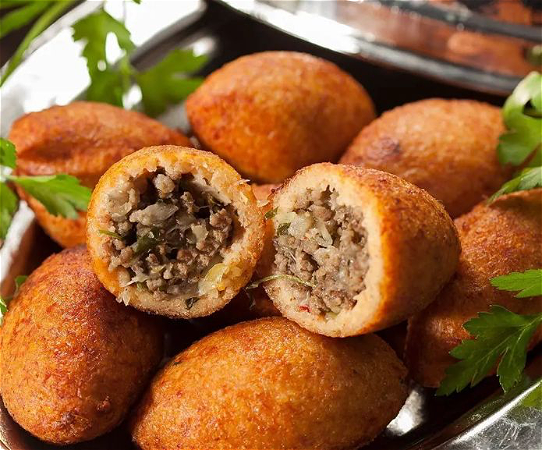 Gevulde bulgurballen / Içli köfte (per stuk)