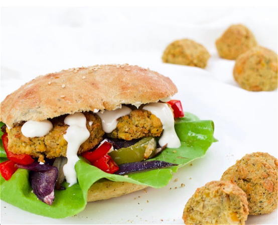 Vegetarische brood / wrap